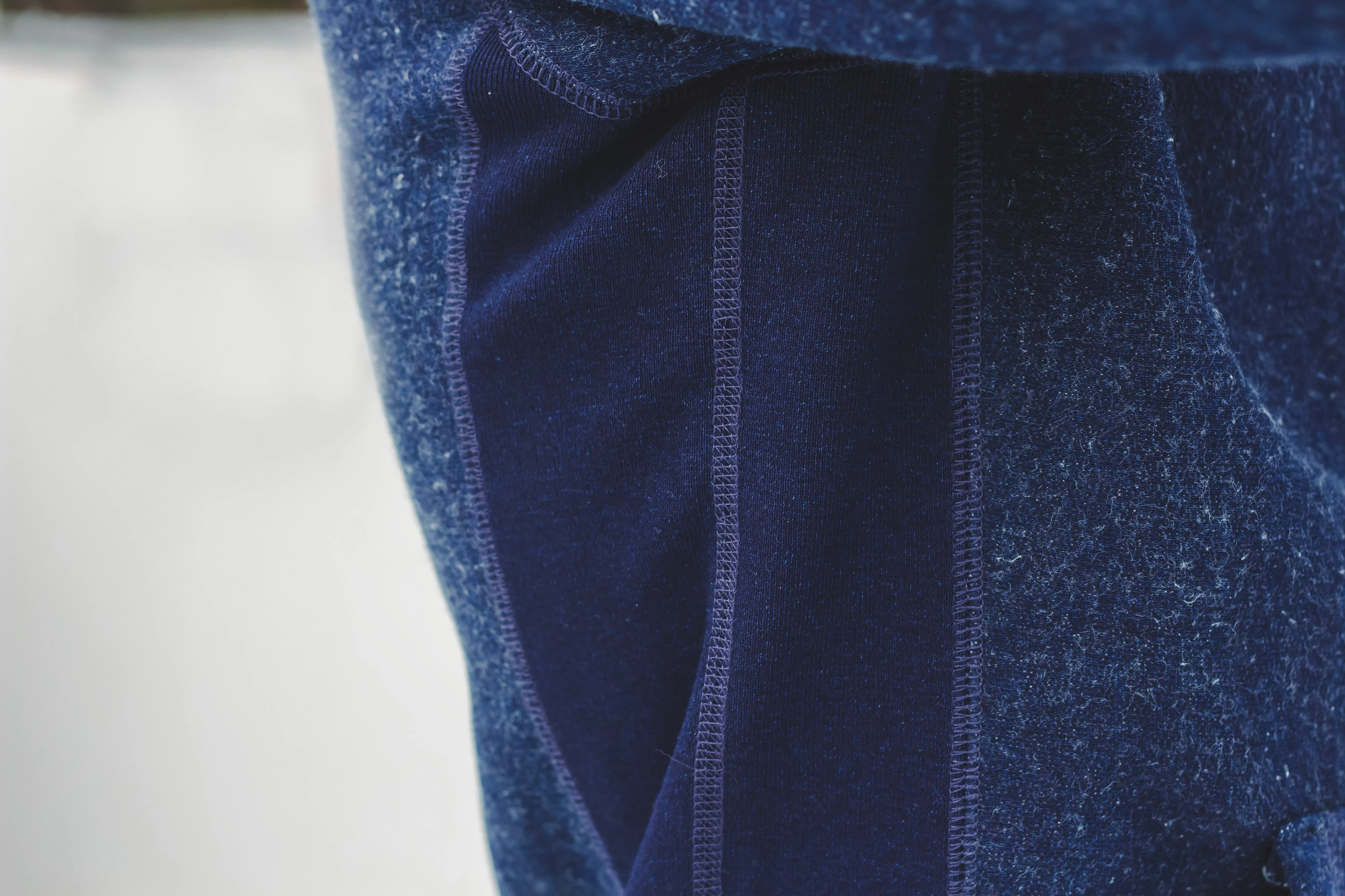 【3sixteen】Heavyweight Zip Hoody 厚磅刷毛拉鍊連帽外套靛藍 sold by Blue Beach Denim product image thumbnail 4