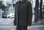 【Dehen 1920】Crissman Moleskin Overshirt Loden 羅登綠鼴鼠皮襯衫外套 sold by Blue Beach Denim