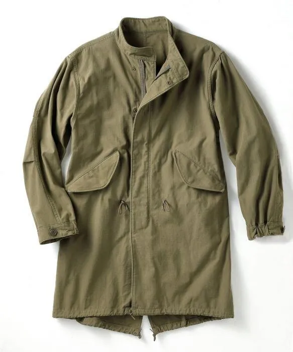 【Japan Blue Jeans】 沙丁布 軍裝外套 橄欖綠 M-65 Mods Coat sold by Blue Beach Denim