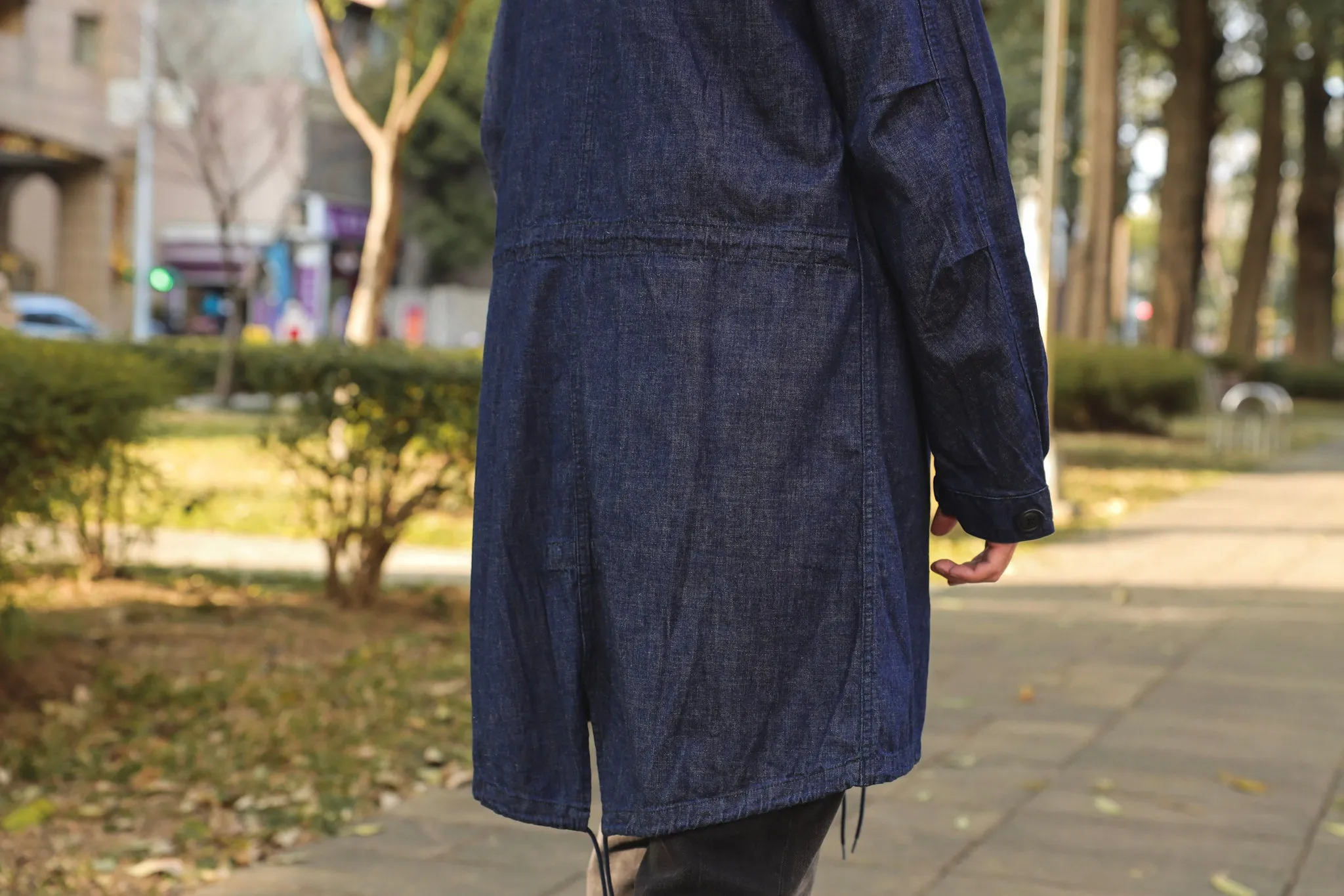 【Japan Blue Jeans】丹寧軍裝外套/M-65 Denim Mods Coat sold by Blue Beach Denim product image thumbnail 4