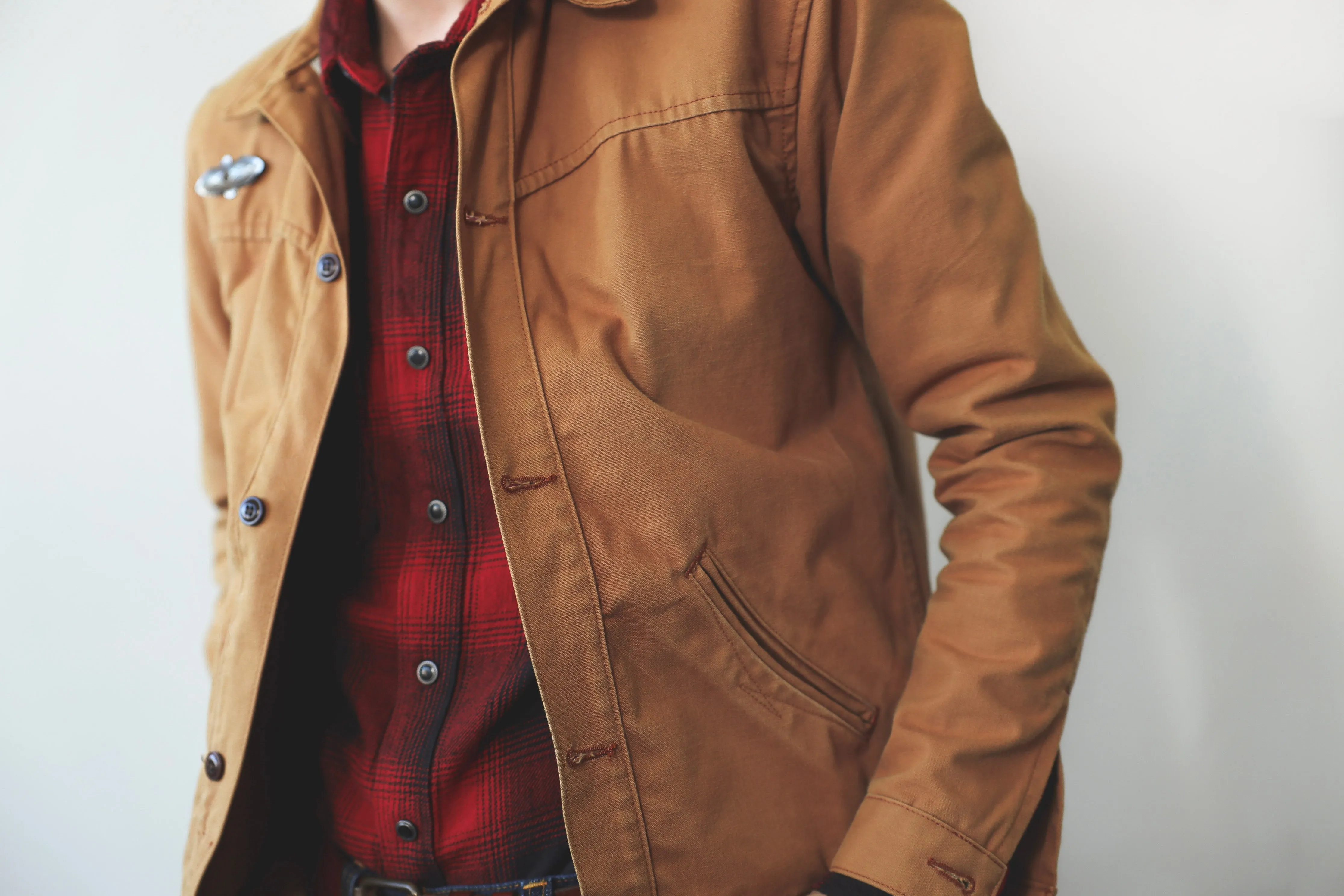 【Indigofera】Hearst United Canvas Jacket 復古美國西部帆布夾克 sold by Blue Beach Denim product image thumbnail 3