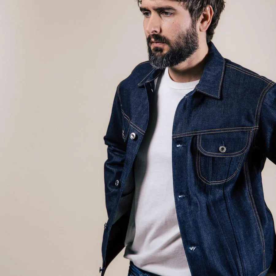 【Benzak Denim Developers】旗艦二號布料 三代卡車夾克/BDJ-05 Trucker Jacket Special #2 sold by Blue Beach Denim product image thumbnail 2