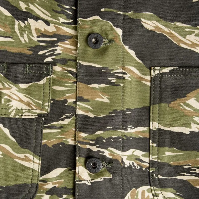 【Naked and Famous】Chore Coat Tiger Camo 迷彩虎紋工作夾克 sold by Blue Beach Denim product image thumbnail 5