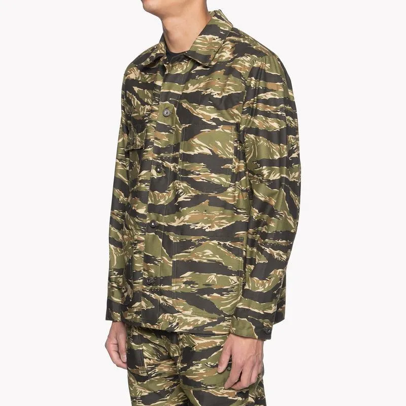 【Naked and Famous】Chore Coat Tiger Camo 迷彩虎紋工作夾克 sold by Blue Beach Denim product image thumbnail 3