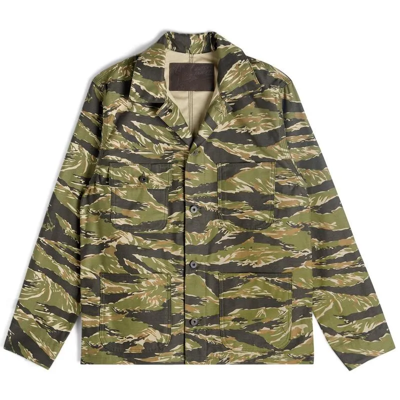 【Naked and Famous】Chore Coat Tiger Camo 迷彩虎紋工作夾克 made by Naked & Famous Denim