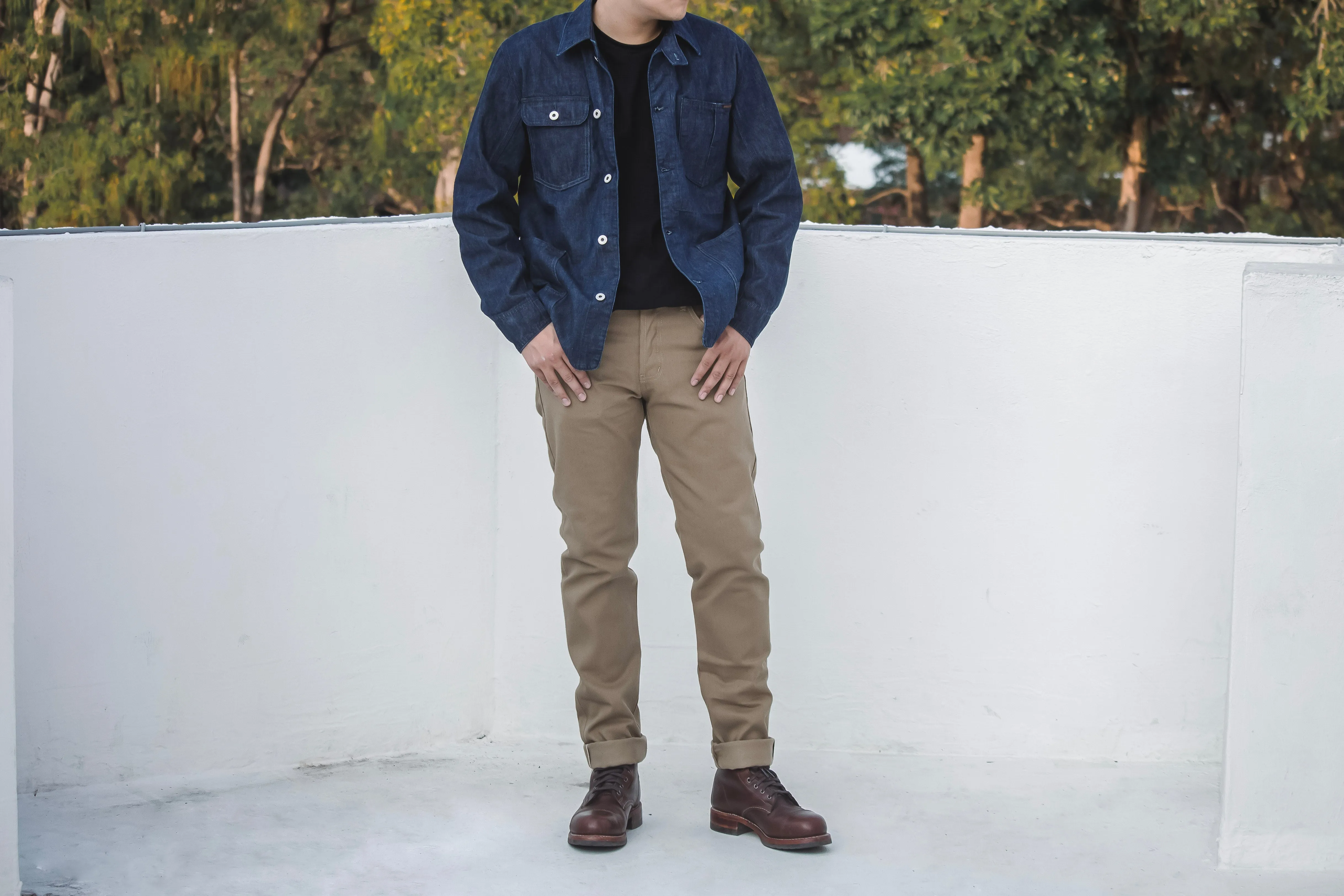 【Naked and Famous】Harvest Selvedge 11oz 左斜紋豐收淺卡其色赤耳牛仔褲 sold by Blue Beach Denim product image thumbnail 2