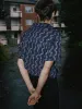 【Nudie Jeans】Arvid Ikat Shirt Blueberry 絣織藍莓色夏威夷襯衫 sold by Blue Beach Denim