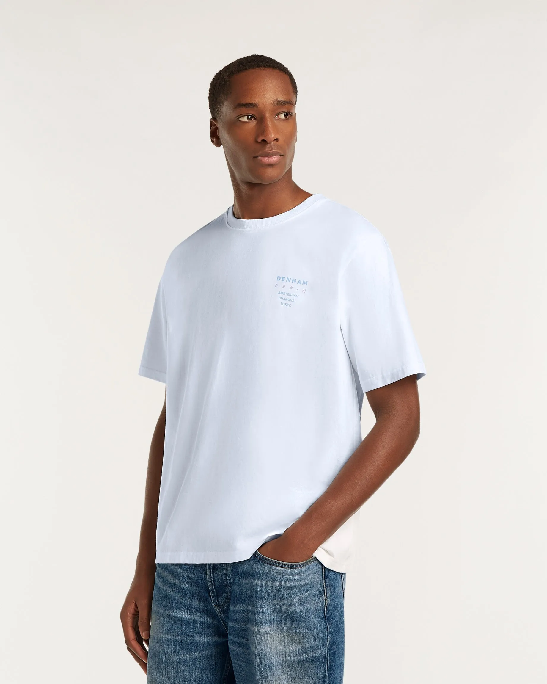 【DENHAM】WAVE POCKET TEE 海浪浮世繪寬鬆版圖Tee sold by Blue Beach Denim product image thumbnail 5