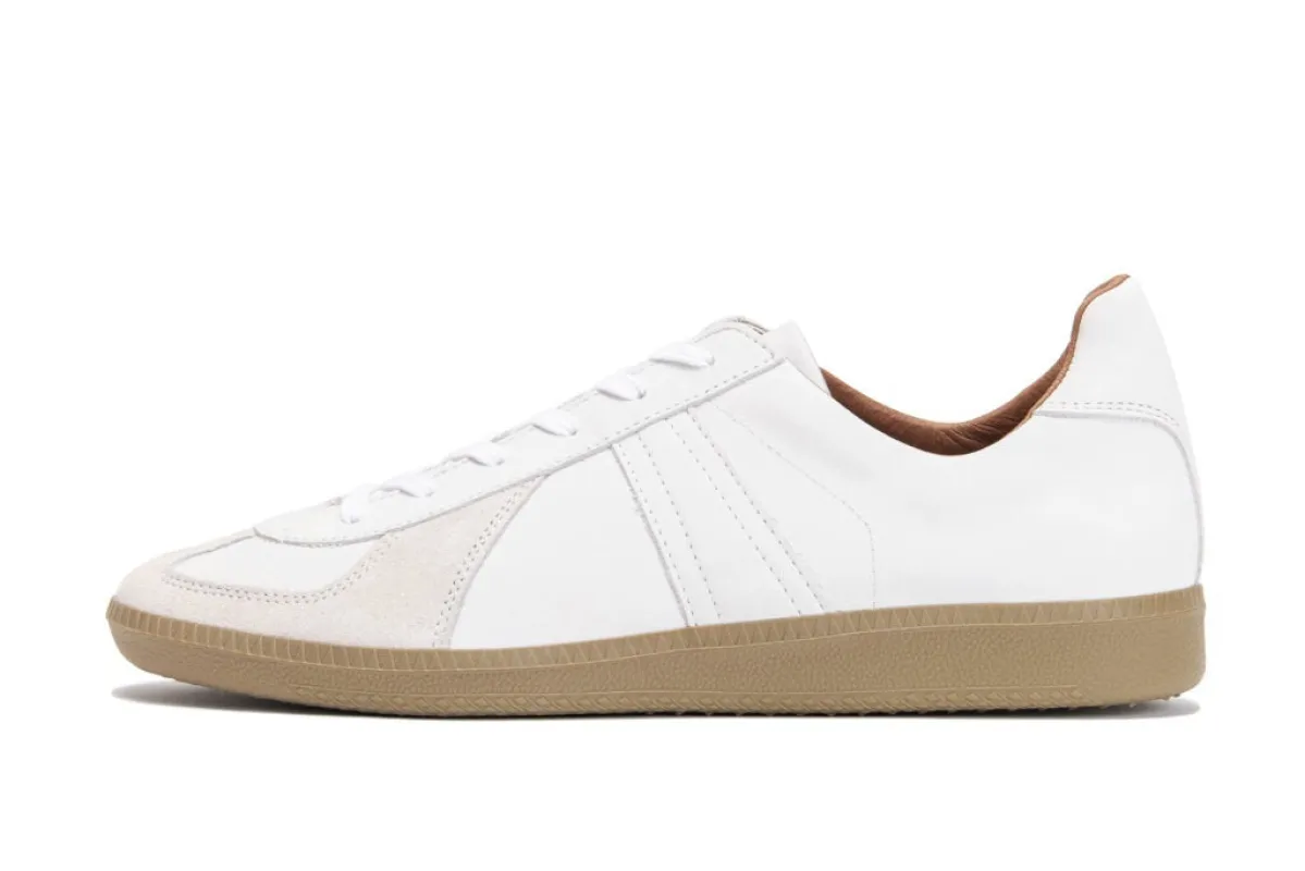 【Reproduction of Found】1700NL White Nubuck Germain Trainer 中性款白灰牛巴戈德訓鞋 made by Reproduction of Found