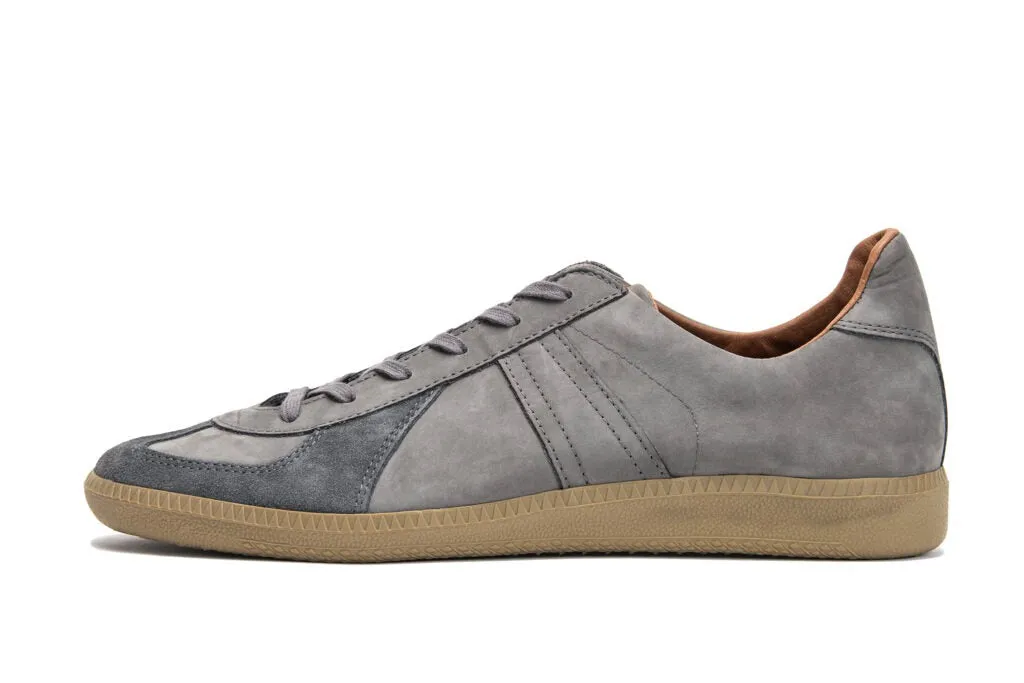 【Reproduction of Found】1700NL Nubuck Dark Gray Germain Trainer 深灰牛巴戈德訓鞋 sold by Blue Beach Denim