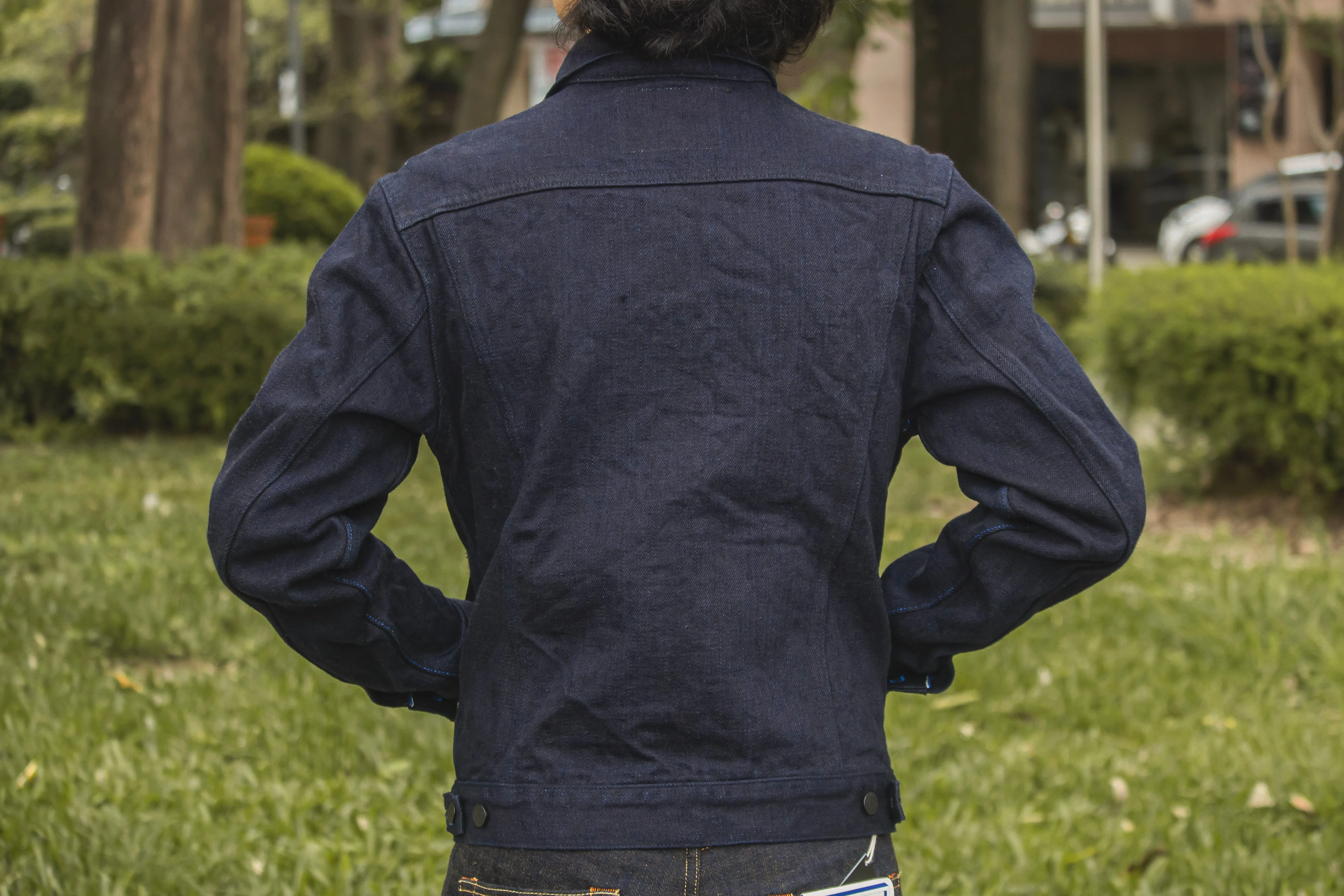【TANUKI】"靜寂" 復古三代牛仔外套/19oz Sizima Type 3 Denim Jacket sold by Blue Beach Denim product image thumbnail 5