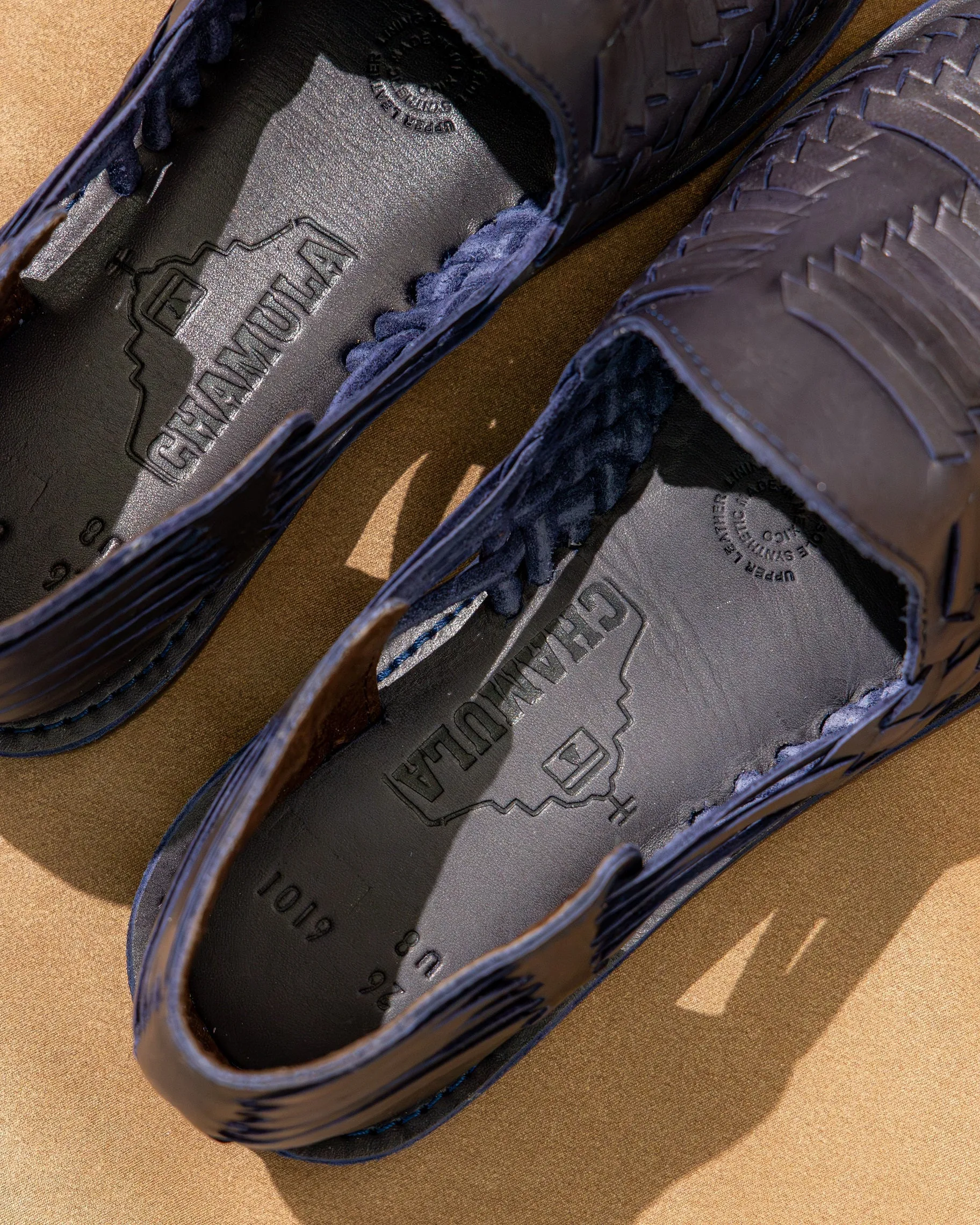 【CHAMULA】Cancun Navy Sandals 海藍墨西哥手工編織涼鞋 sold by Blue Beach Denim product image thumbnail 2