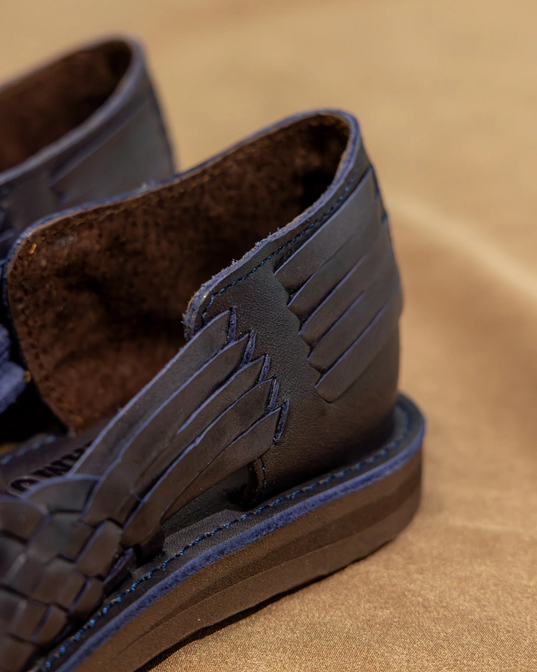 【CHAMULA】Cancun Navy Sandals 海藍墨西哥手工編織涼鞋 sold by Blue Beach Denim product image thumbnail 5