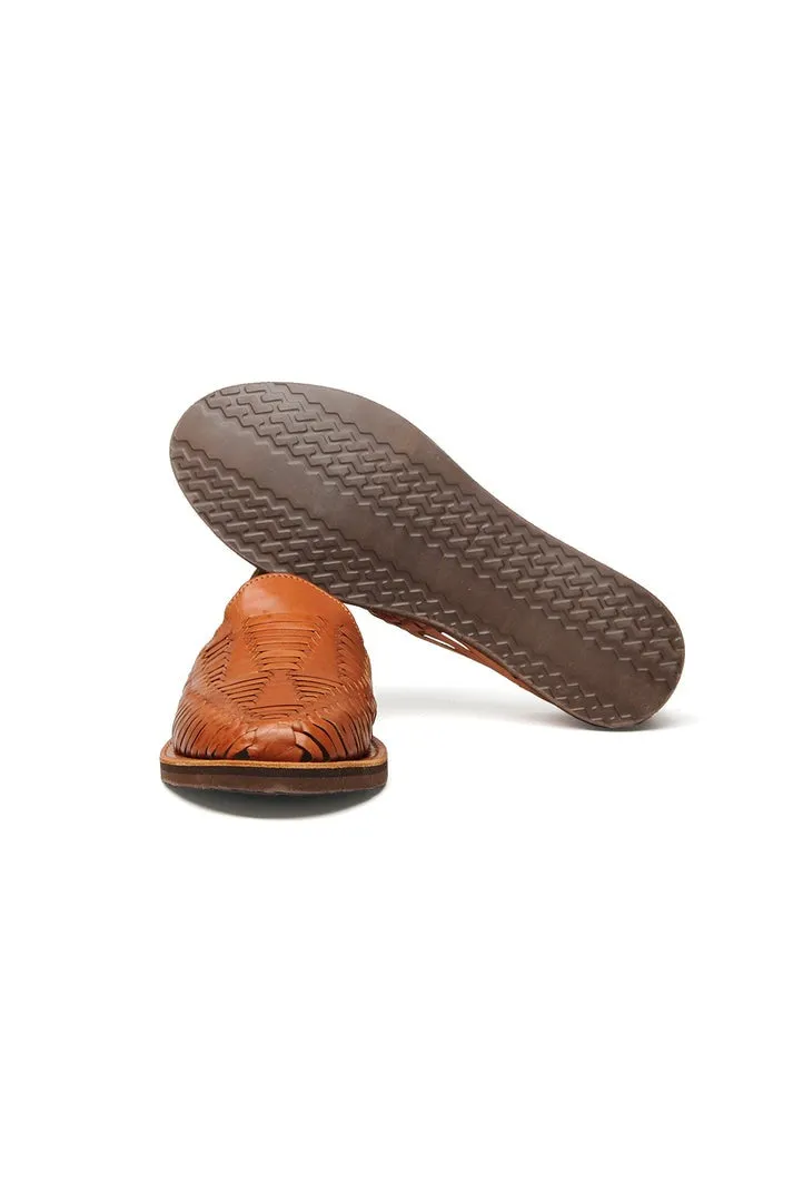 【CHAMULA】Cancun Red Brown Sandals 紅棕色墨西哥手工編織涼鞋 sold by Blue Beach Denim product image thumbnail 4