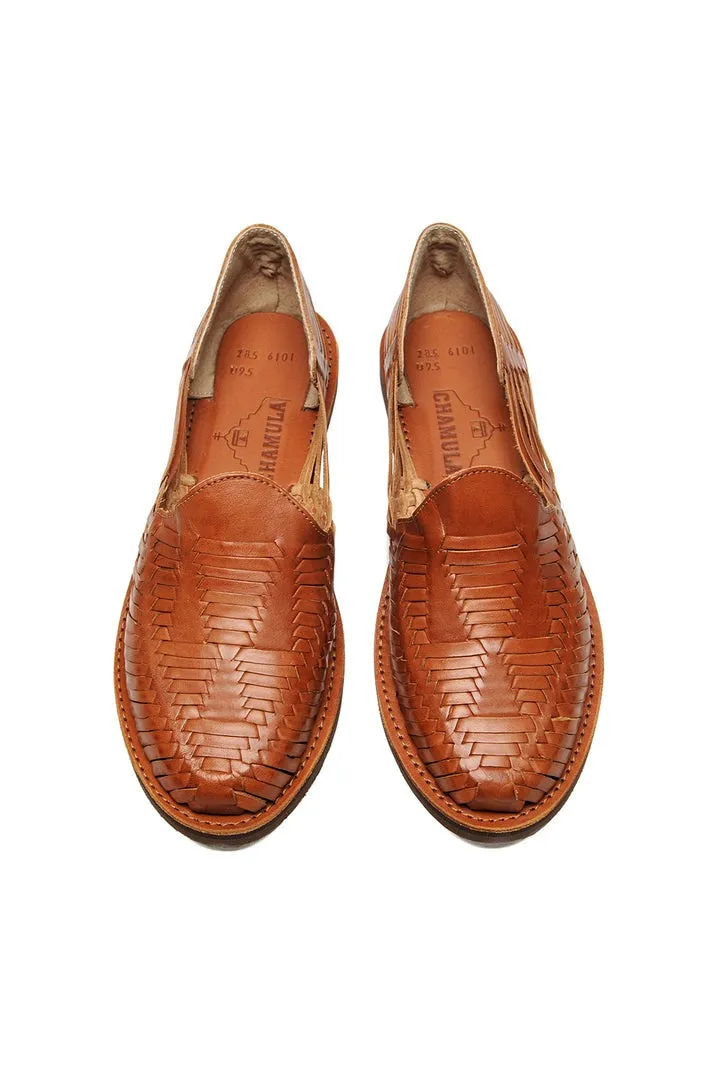 【CHAMULA】Cancun Red Brown Sandals 紅棕色墨西哥手工編織涼鞋 sold by Blue Beach Denim product image thumbnail 2