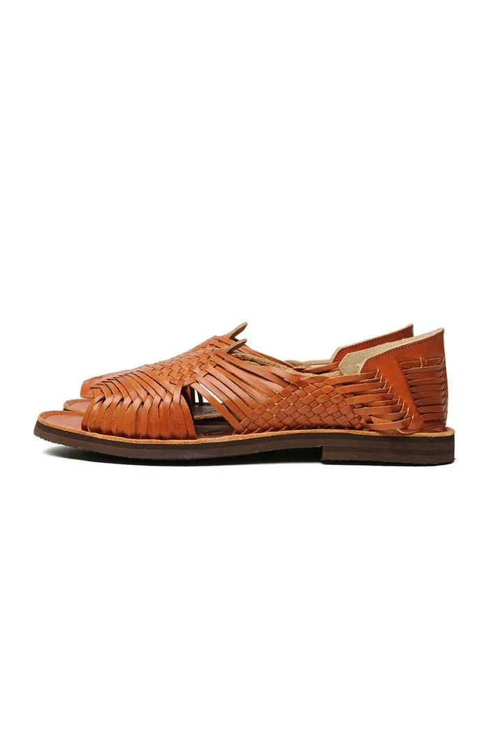 【CHAMULA】GDL Red Brown Sandals 紅棕色墨西哥手工編織露趾涼鞋 sold by Blue Beach Denim product image thumbnail 5