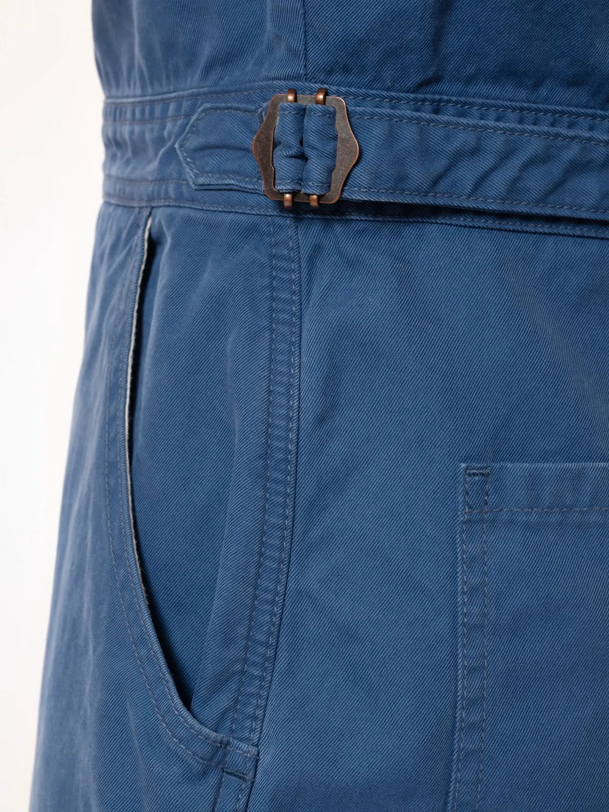 【Nudie Jeans】Freya Boiler Suit French Twill/洗舊斜紋布 法式寬鬆連身工作服 sold by Blue Beach Denim product image thumbnail 5