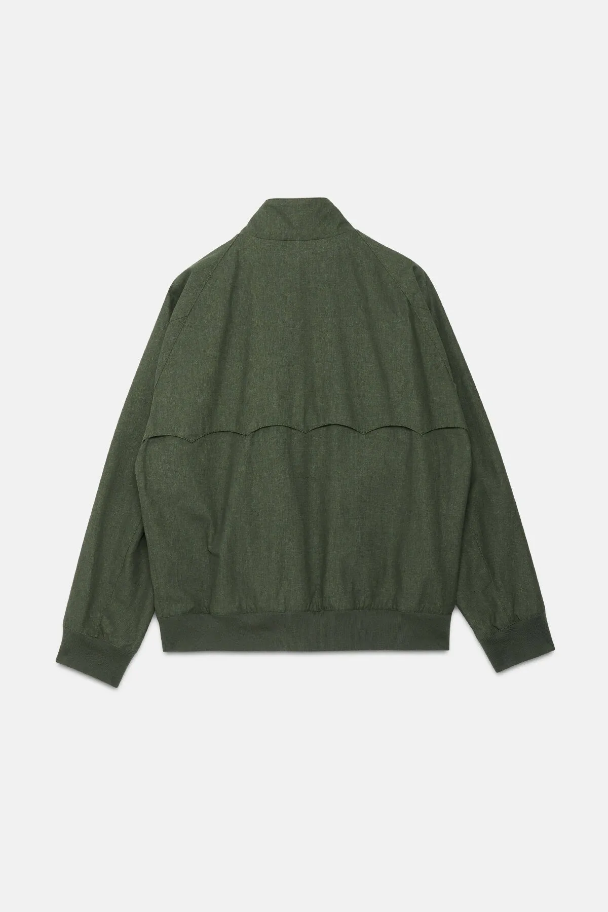 【Baracuta】Tent Cloth G9 Green 乾式上蠟軍帳布料G9綠色 sold by Blue Beach Denim product image thumbnail 5