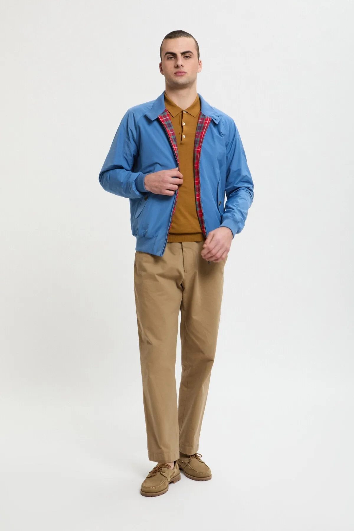 【Baracuta】G9 Harrington Jacket Avion 經典G9哈靈頓夾克天藍色 sold by Blue Beach Denim product image thumbnail 3