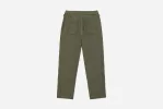 【3sixteen】Easy Pant Olive Cotton/Linen 淺綠色棉麻混紡休閒綁帶長褲 sold by Blue Beach Denim