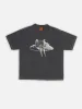 【Nudie Jeans】Koffe Karma Kat T-Shirt Antracite 炭灰色倒楣貓短袖圖 T sold by Blue Beach Denim