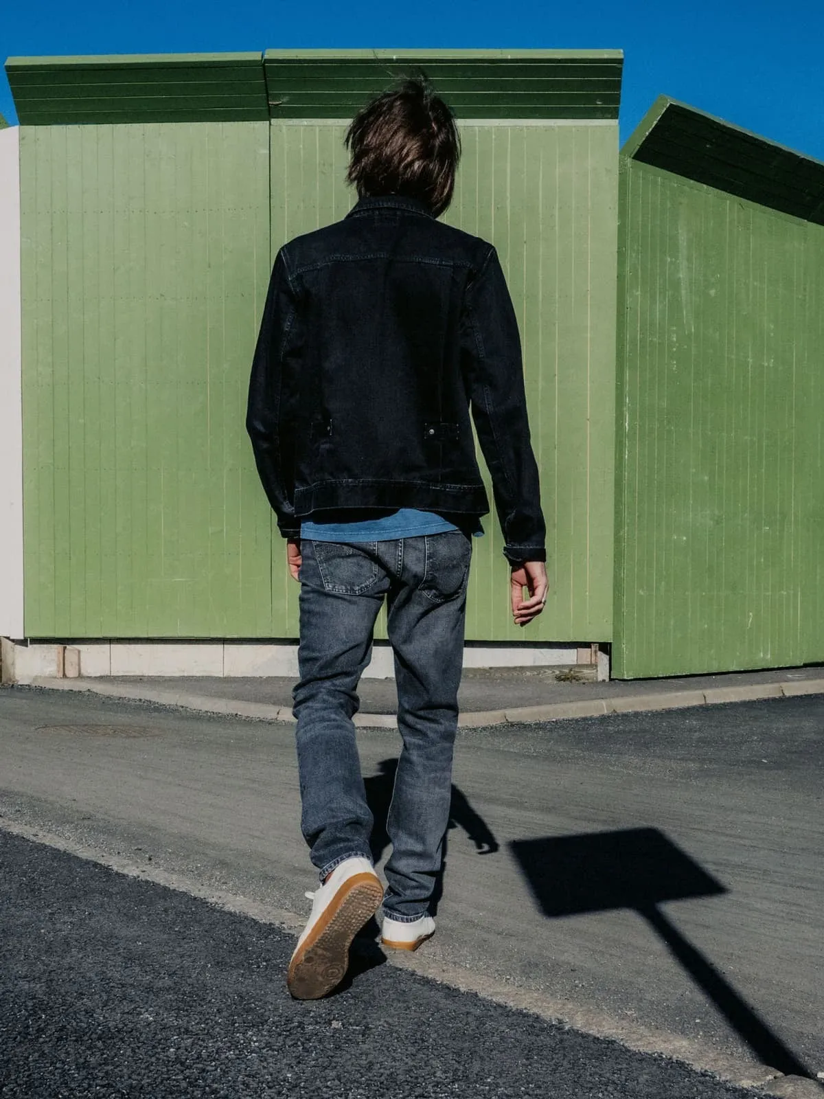 【Nudie Jeans】Lean Dean Grey Hurricane 颶風灰修身錐形牛仔褲 sold by Blue Beach Denim product image thumbnail 3