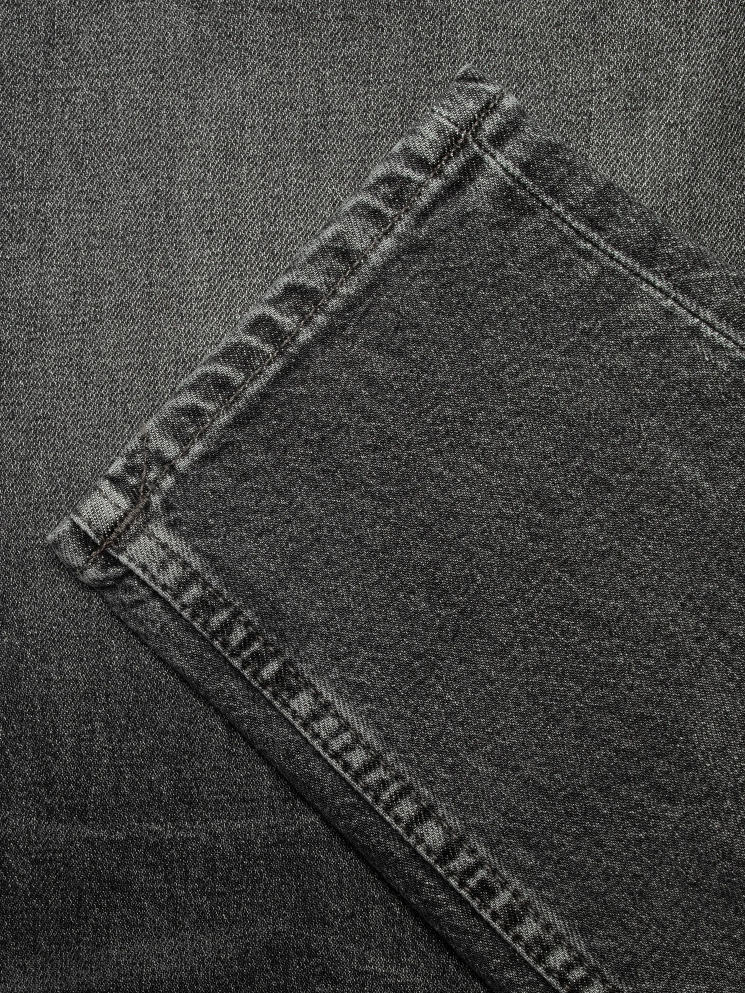 【Nudie Jeans】Lean Dean Grey Hurricane 颶風灰修身錐形牛仔褲 sold by Blue Beach Denim product image thumbnail 5