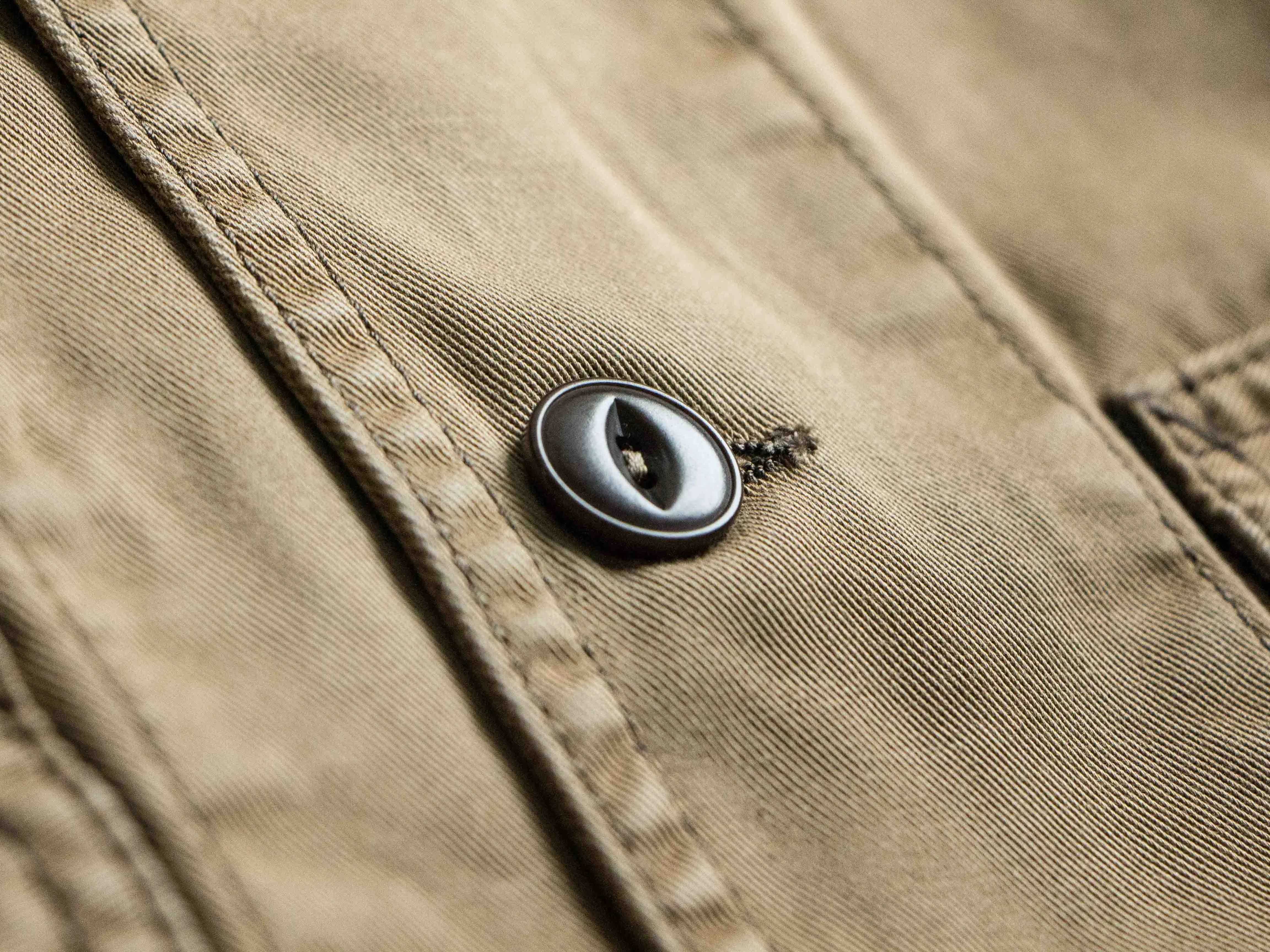 【Scarti-Lab】403 SG506 卡其色復古帆布背心 sold by Blue Beach Denim product image thumbnail 4