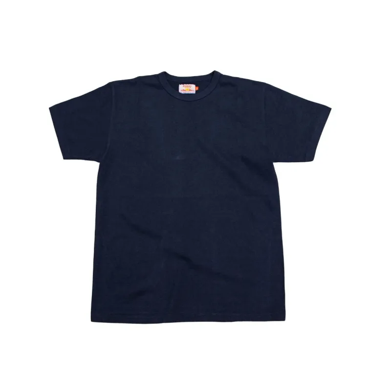 【Sunray】Haleiwa SS T-Shirt Blue Graphite 墨藍色圓筒織重磅短袖T恤 sold by Blue Beach Denim