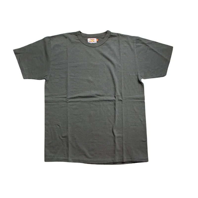 【Sunray】Haleiwa SS T-Shirt Grape Leaf 葡萄葉色圓筒織重磅短袖T恤 sold by Blue Beach Denim