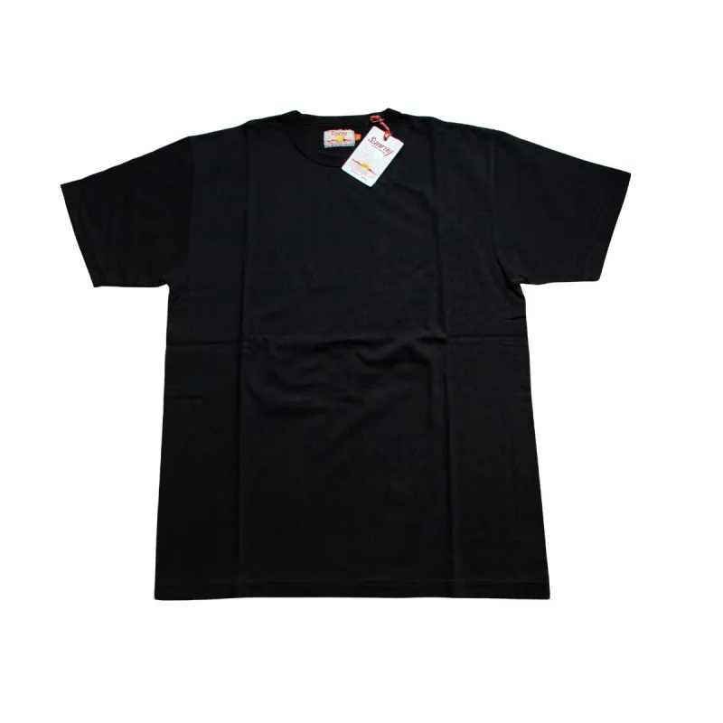 【Sunray】Haleiwa SS T-Shirt Anthracite 黑煤色圓筒織重磅短袖T恤 sold by Blue Beach Denim