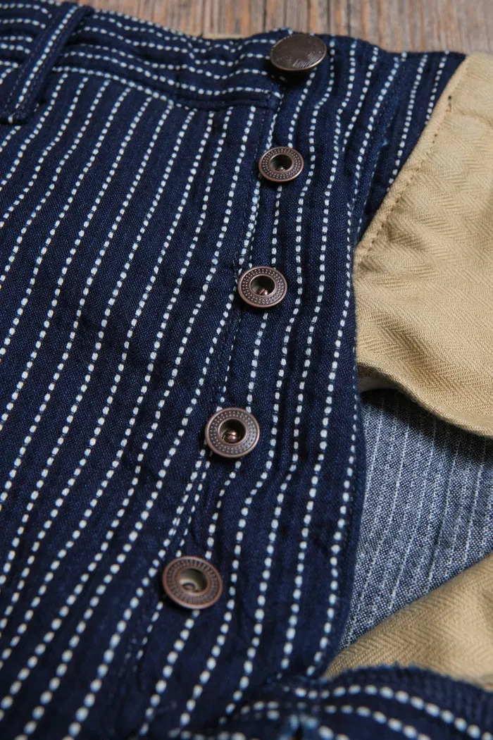 【Freenote】Western Pant Blue Dobby Stripe 藍色多比織條紋西部直筒長褲 sold by Blue Beach Denim product image thumbnail 2