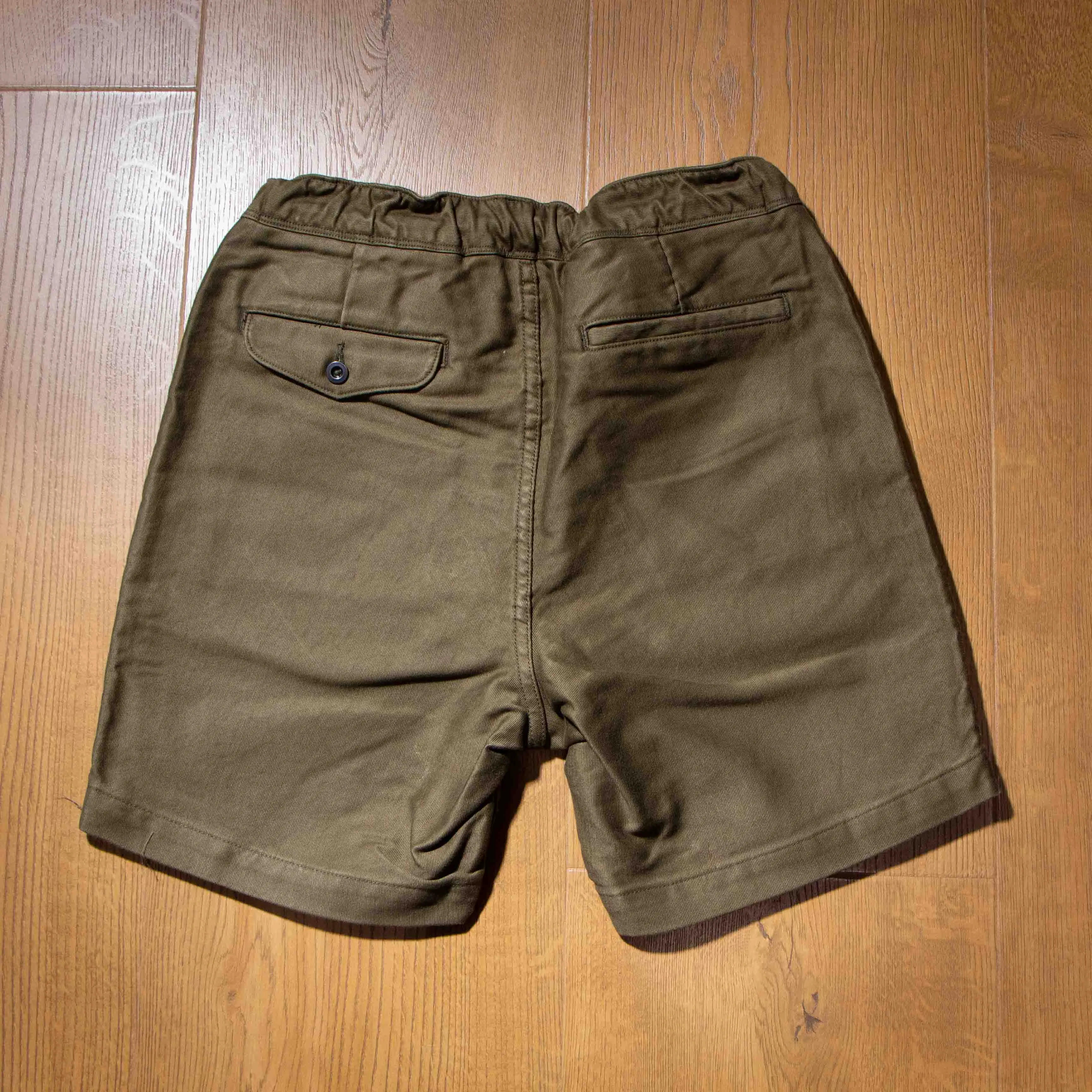 【Freenote】Premium Deck short Olive 橄欖綠叢林布甲板短褲 sold by Blue Beach Denim product image thumbnail 5