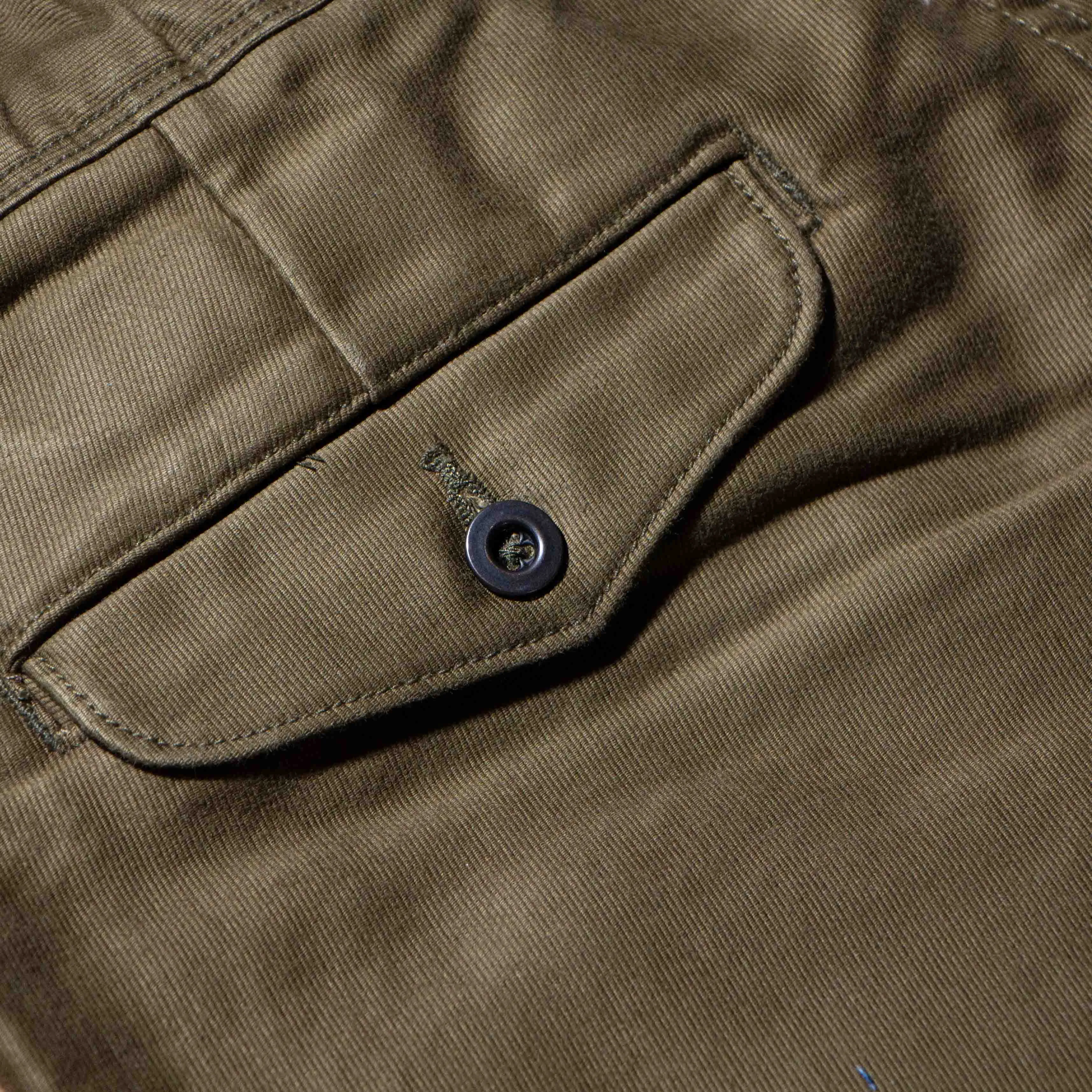 【Freenote】Premium Deck short Olive 橄欖綠叢林布甲板短褲 sold by Blue Beach Denim product image thumbnail 4