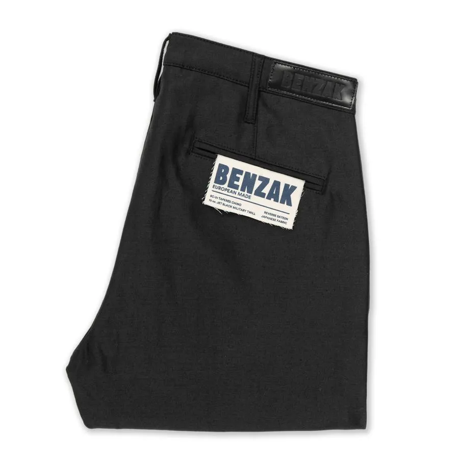 【Benzak Denim Developers】BC-01 Chino Tapered Military Twill 10oz 軍用沙丁布合身錐形卡其褲 sold by Blue Beach Denim