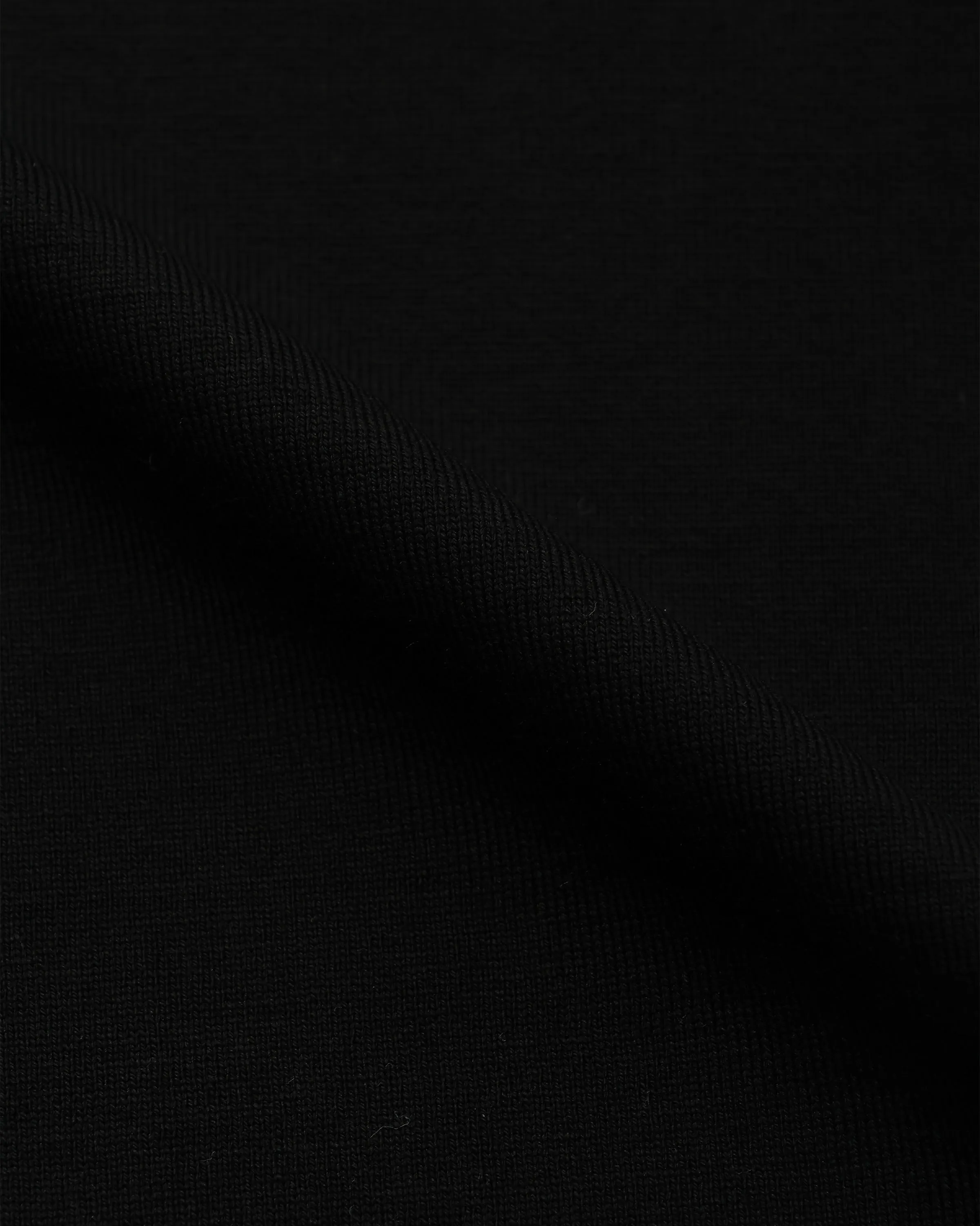 【Wonder Looper】Crewneck T-shirt - Ultimate Pima Tsuriami - Black 黑色頂級匹馬棉圓領短袖T sold by Blue Beach Denim product image thumbnail 4