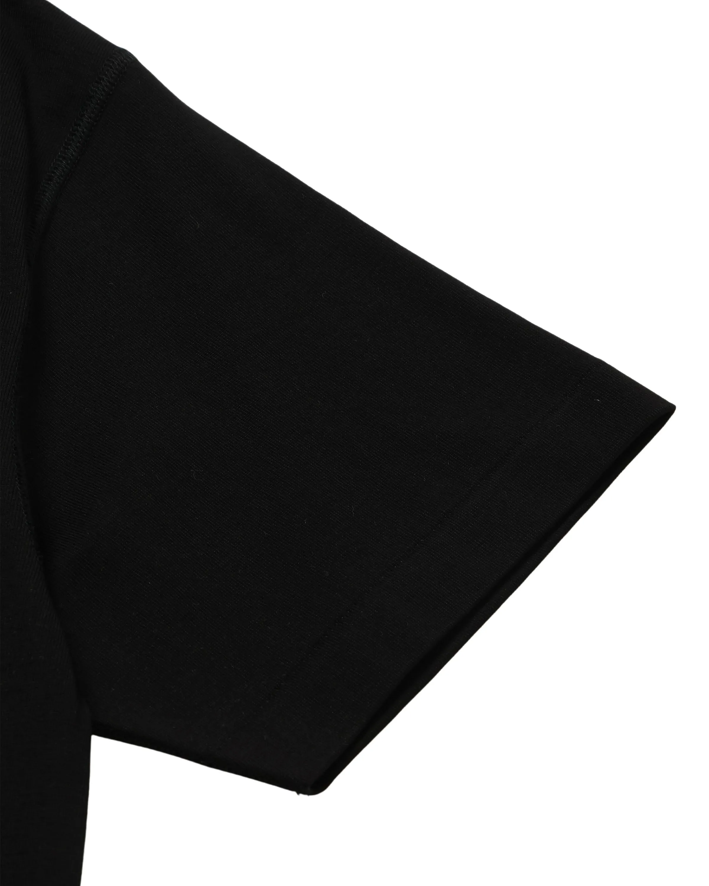 【Wonder Looper】Crewneck T-shirt - Ultimate Pima Tsuriami - Black 黑色頂級匹馬棉圓領短袖T sold by Blue Beach Denim product image thumbnail 5