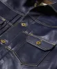 【Y'2 Leather】IB-141 Indigo Horsehide Type 2 藍染馬皮二代皮衣 sold by Blue Beach Denim