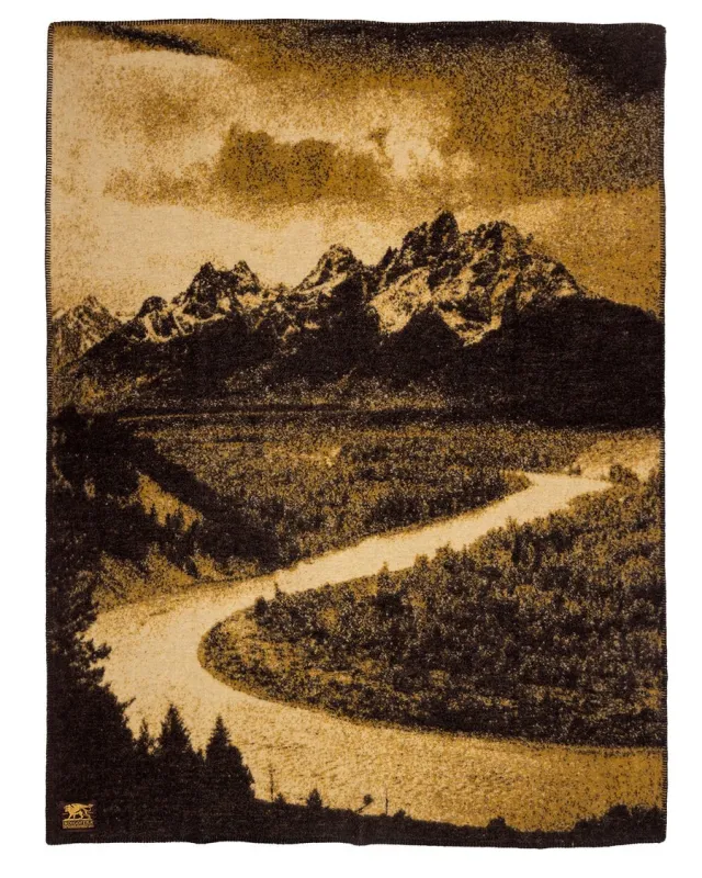 【INDIGOFERA】Snake River Blanket 挪威高冷純羊毛毛毯 made by Indigofera
