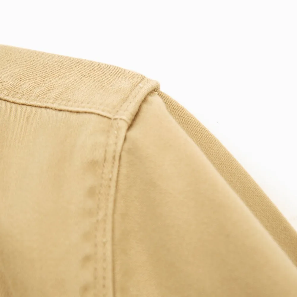 【Freenote】Utility Khaki 石洗卡其沙丁布工作襯衫 sold by Blue Beach Denim product image thumbnail 5