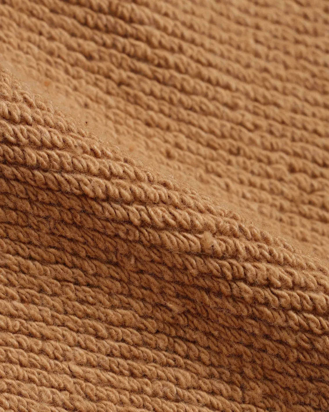 【Wonder Looper】Pullover Crewneck - Foxfibre® Double Heavyweight French Terry - Coyote 80 雙層超重磅特殊媒染狐狸棉毛圈衛衣 sold by Blue Beach Denim product image thumbnail 4