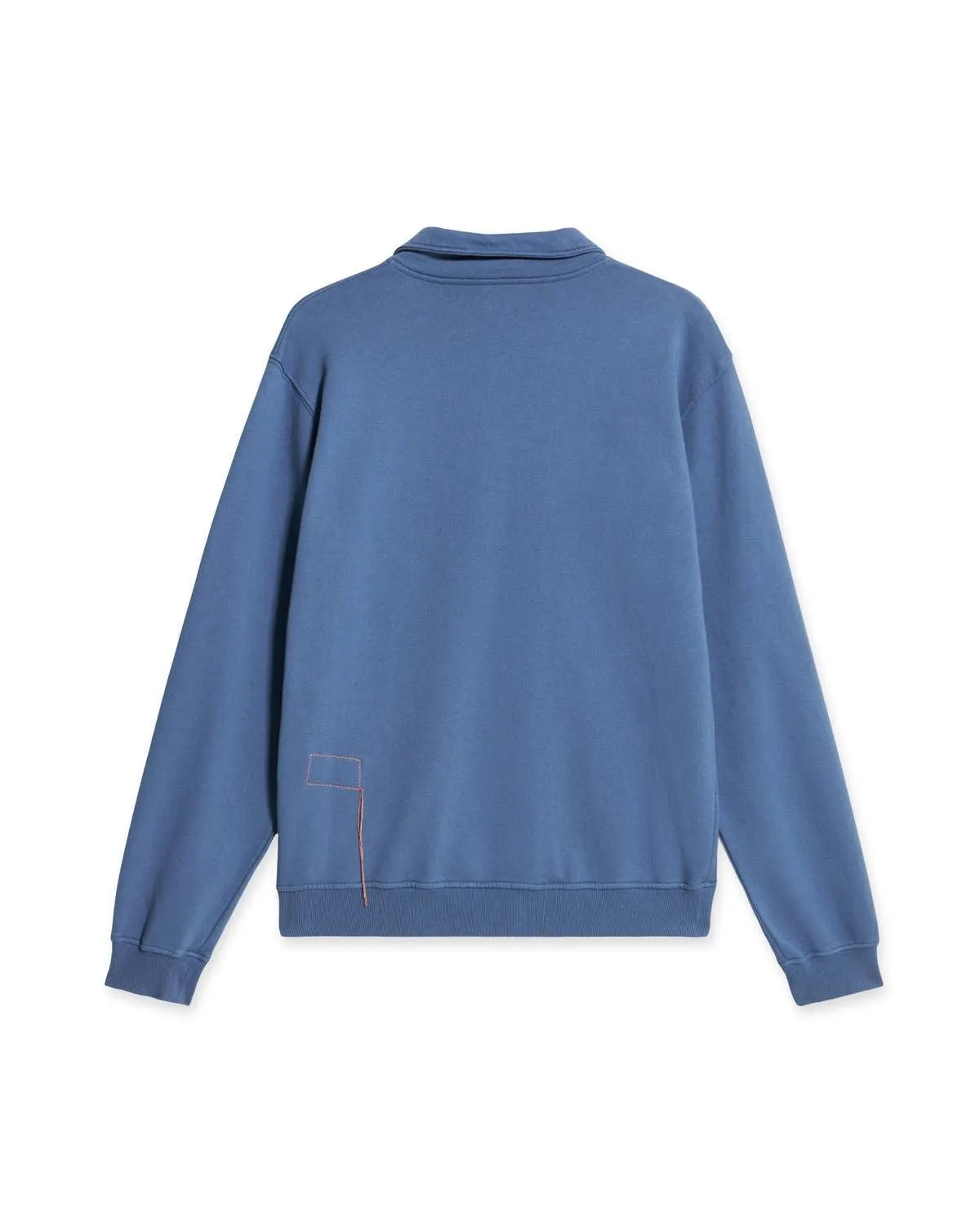 【Fortela】Yale Sweatshirt Cotton Colletto E Zip Indaco 復古藍染耶魯大學長袖運動衫 sold by Blue Beach Denim product image thumbnail 2