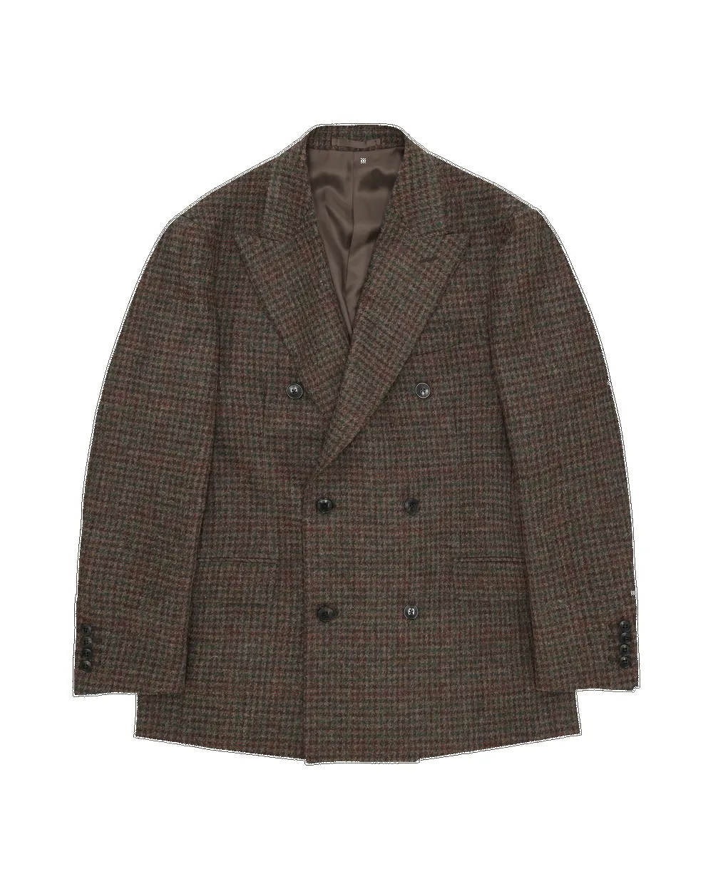 【Fortela】Corrado Double-Breasted Shetland Wool Jacket 科拉多設得蘭羊毛雙排扣西裝外套 sold by Blue Beach Denim