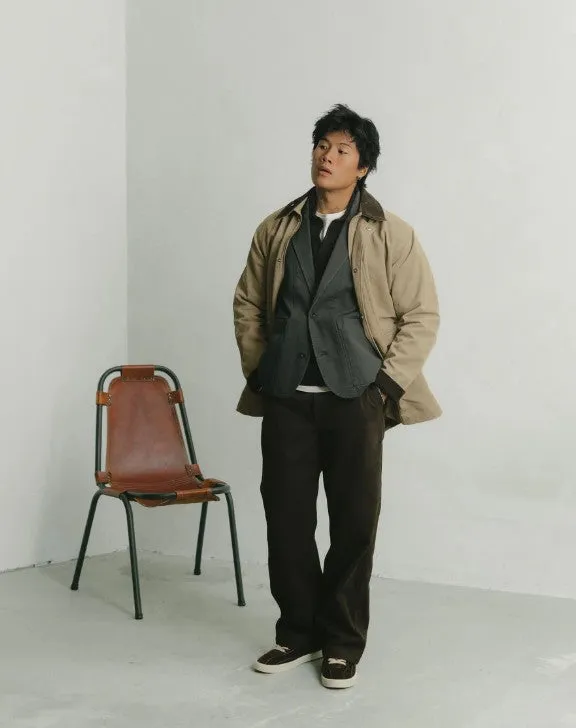 【3sixteen】Country Jacket Tan Waxed Nylon 米色防水尼龍乾蠟獵裝夾克 sold by Blue Beach Denim product image thumbnail 4