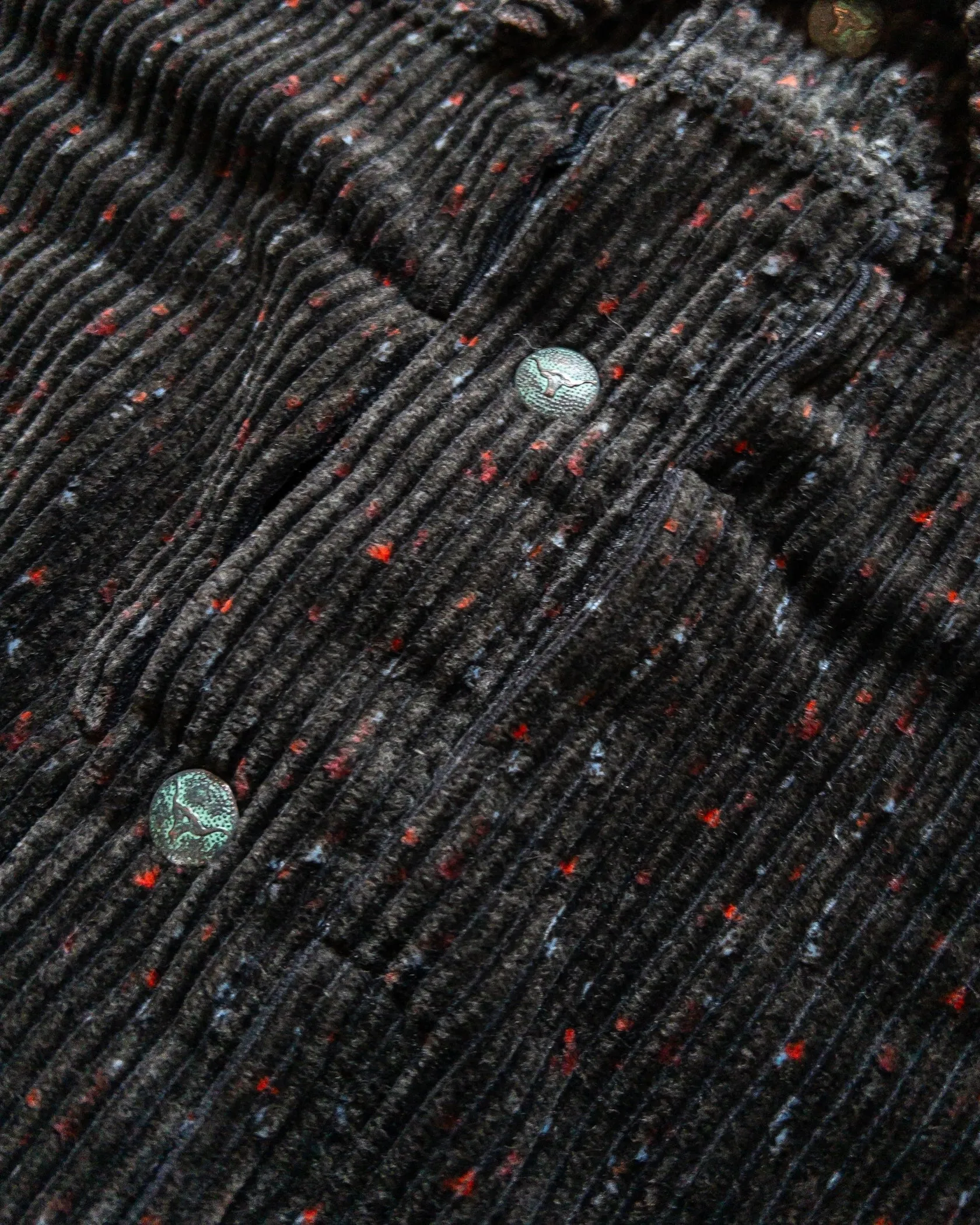 【WYTHE】Donegal Corduroy Ranch Jacket - Night Sky 夜黑棕多尼戈爾燈心絨牧場夾克 sold by Blue Beach Denim product image thumbnail 3