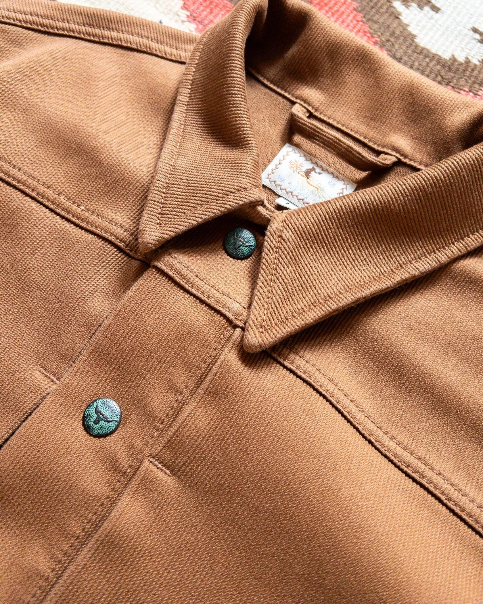 【WYTHE】Bedford Cord Ranch Jacket - Bay Brown 灣棕色貝德福牧場夾克 sold by Blue Beach Denim product image thumbnail 3