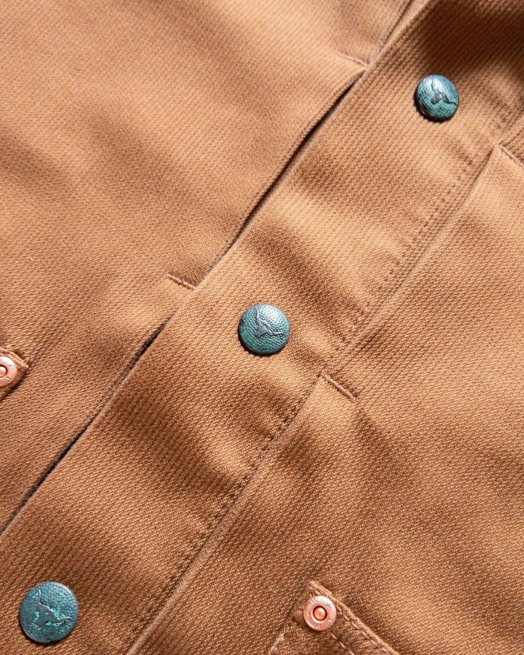 【WYTHE】Bedford Cord Ranch Jacket - Bay Brown 灣棕色貝德福牧場夾克 sold by Blue Beach Denim product image thumbnail 4