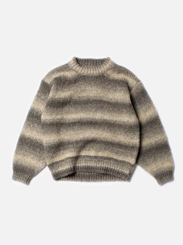 【Nudie Jeans】Rosa Fuzzy Knit 女版羊駝毛混紡漸層毛衣 sold by Blue Beach Denim