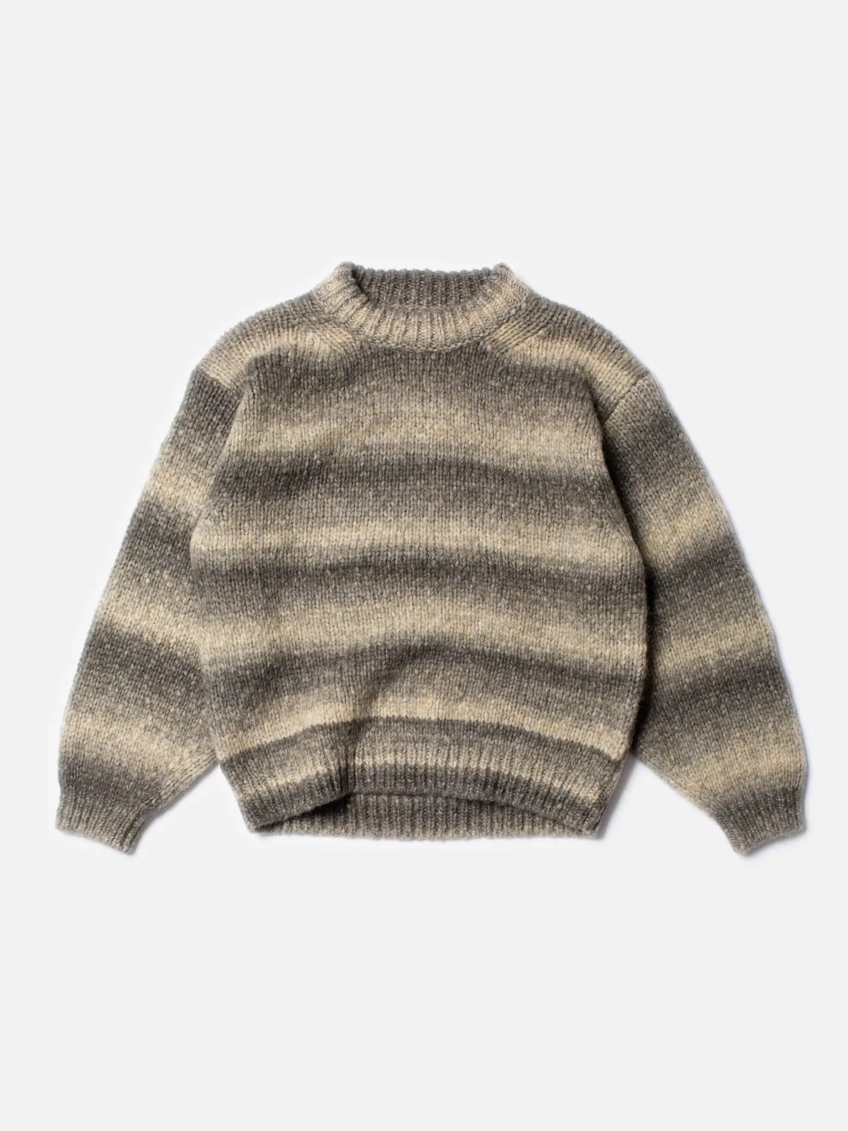 【Nudie Jeans】Rosa Fuzzy Knit 女版羊駝毛混紡漸層毛衣 sold by Blue Beach Denim