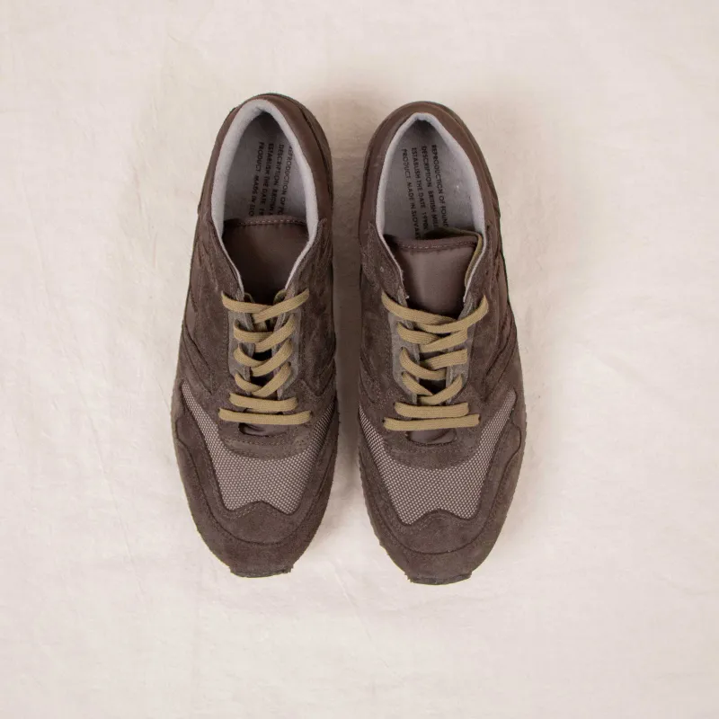 【Reproduction of Found】1800FS Dark Brown British Military Trainer 深棕綠麂皮英軍訓練鞋 sold by Blue Beach Denim